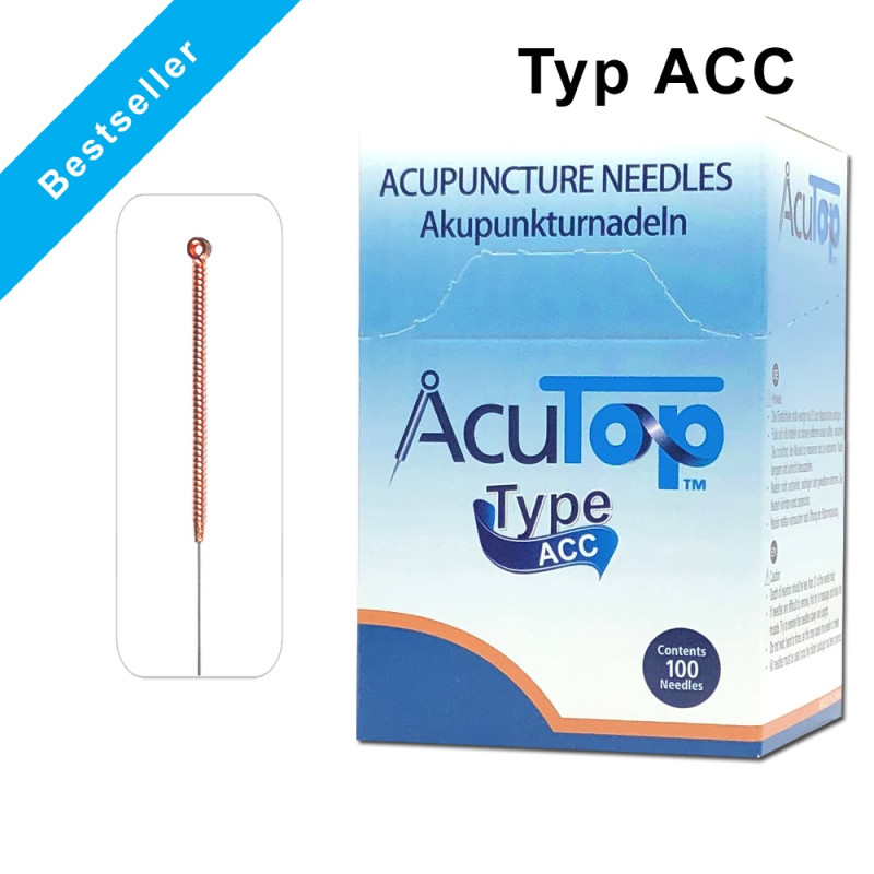 Akupunktúrne ihly ACU TOP, Typ ACC 0,30 x 30 mm