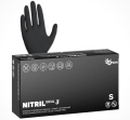 Nitrilov rukavice NITRIL IDEAL3 100 ks, ierne