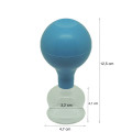 Sklenen masne banky s balnom pr. 32mm, ve.M .3