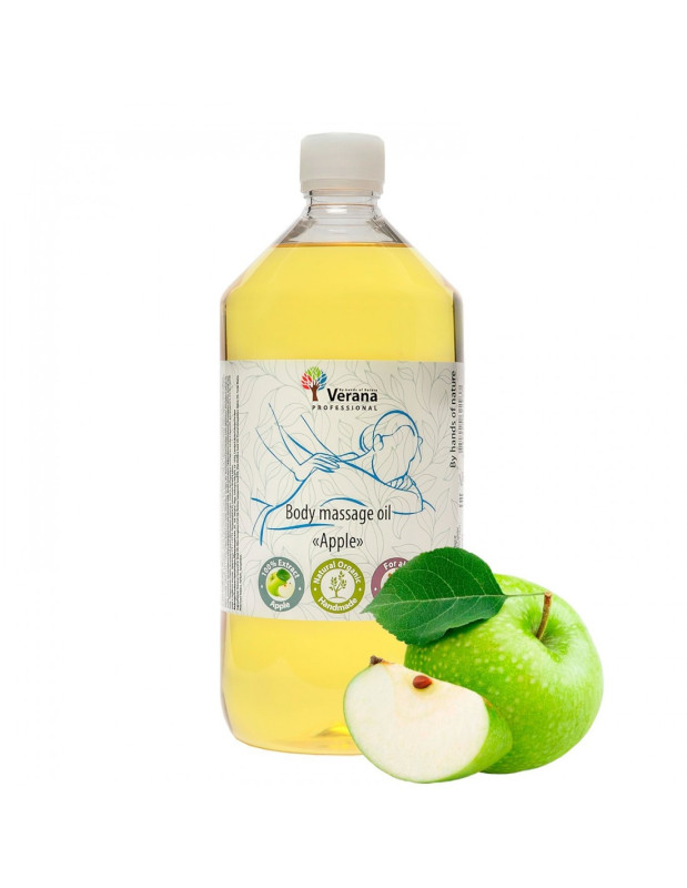 Verana rastlinný Masážny olej Jablko 1000 ml
