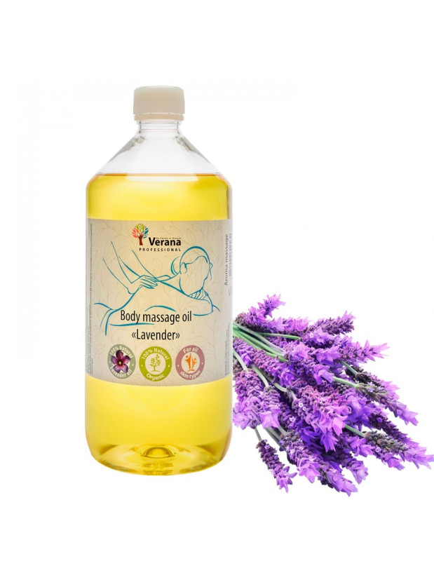 Verana rastlinný Masážny olej Levanduľa 1000 ml