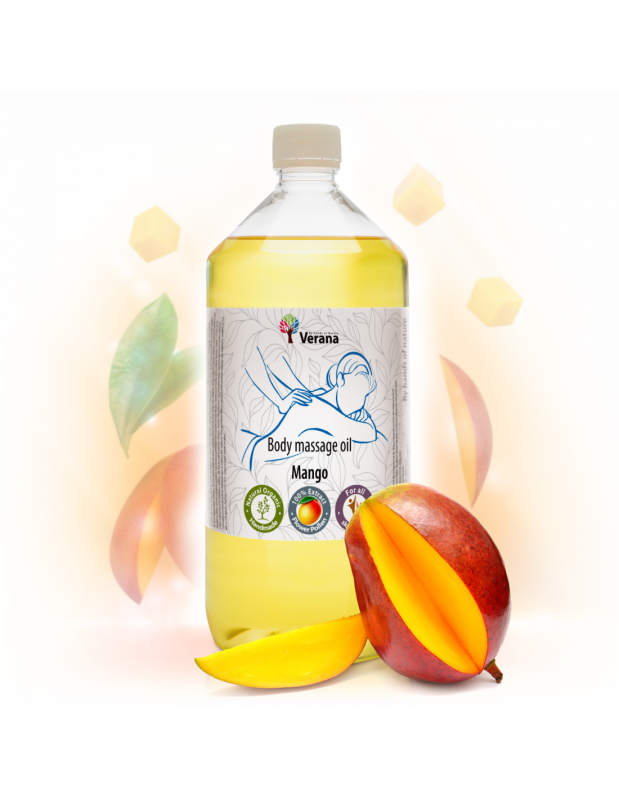 Verana rastlinný Masážny olej Mango 1000 ml