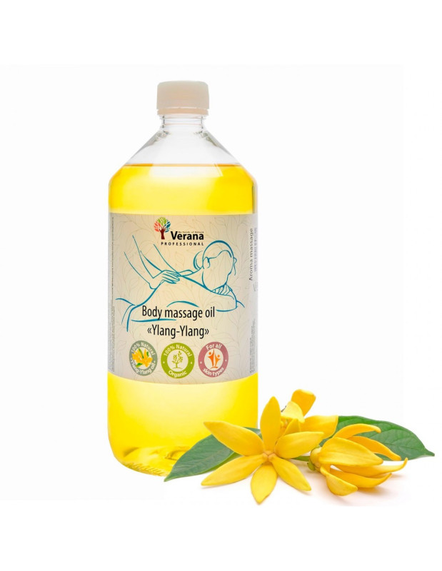 Verana rastlinný Masážny olej Ylang Ylang 1000 ml